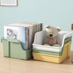 10Pcs Multifunctional Storage Bookshelf Box