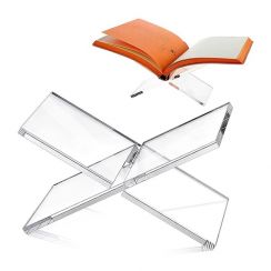 10Pcs Transparent Acrylic Reading Rack